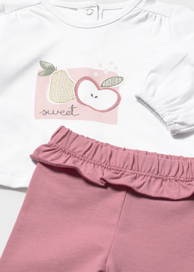 Set De Conjuntos Leggings Fruit Salad - Minibhu