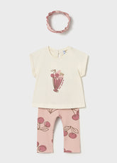 Conjunto Con Diadema Cherry - Minibhu