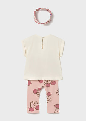 Conjunto Con Diadema Cherry - Minibhu