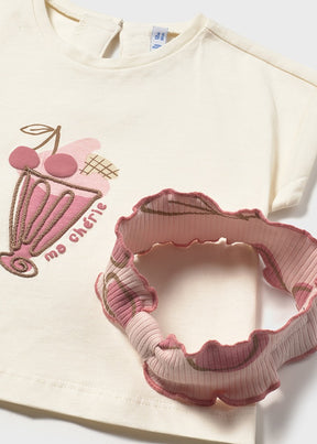 Conjunto Con Diadema Cherry - Minibhu