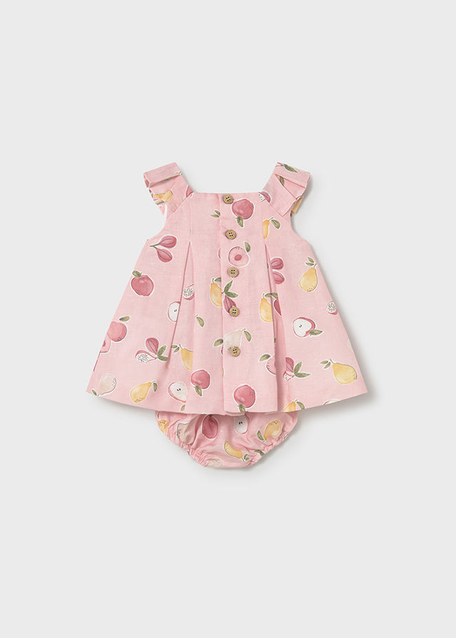 Vestido Lino Fruit Salad - Minibhu