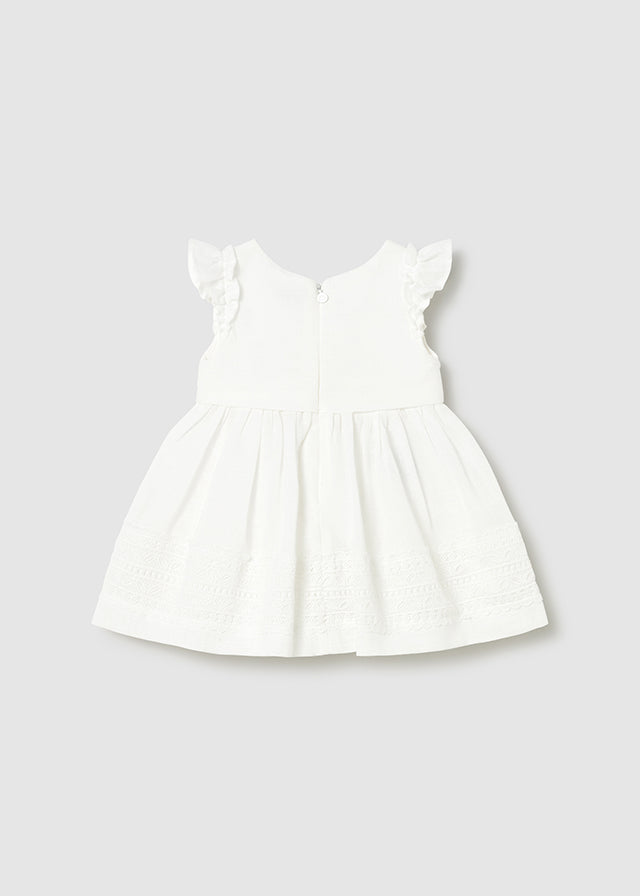 Vestido Cinta Guipur Flora Baby - Minibhu