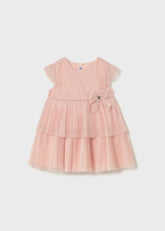 Vestido Tul Plisado Flora Baby - Minibhu