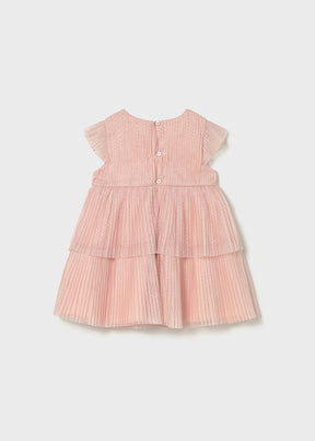 Vestido Tul Plisado Flora Baby - Minibhu