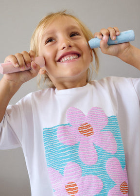 Camiseta Happy Lilac