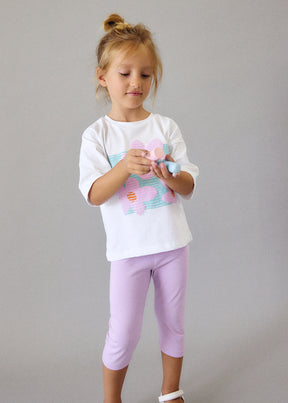 Camiseta Happy Lilac