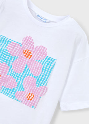 Camiseta Happy Lilac