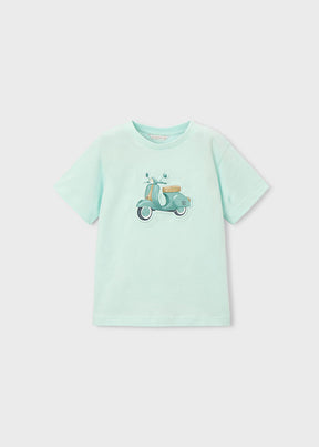Camiseta Embossed Vespa Luca - Minibhu