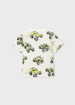 Camiseta Estamapada Monster Trucks