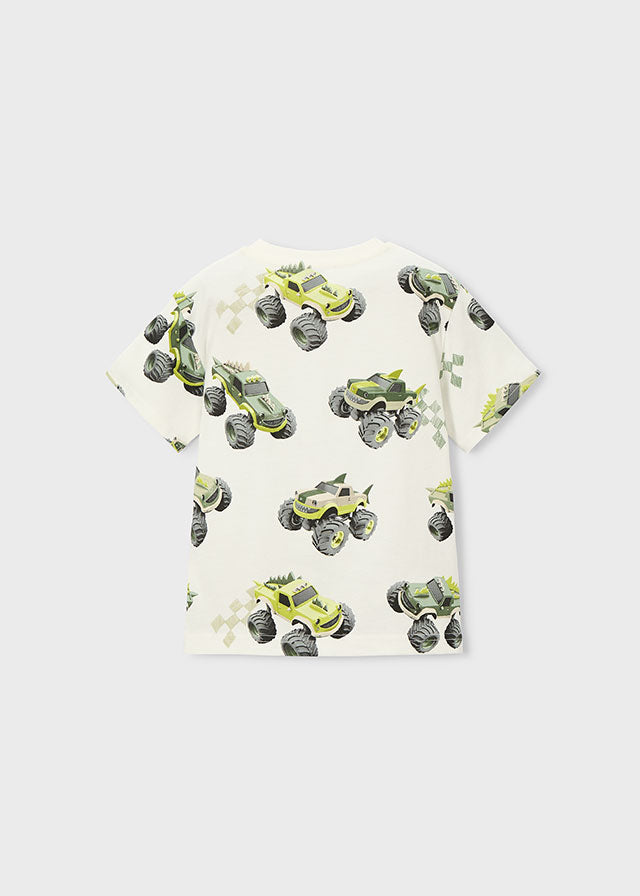 Camiseta Estamapada Monster Trucks