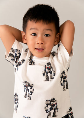Camiseta Estampada I´ Robot - Minibhu