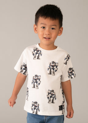 Camiseta Estampada I´ Robot - Minibhu