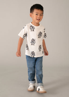 Camiseta Estampada I´ Robot - Minibhu