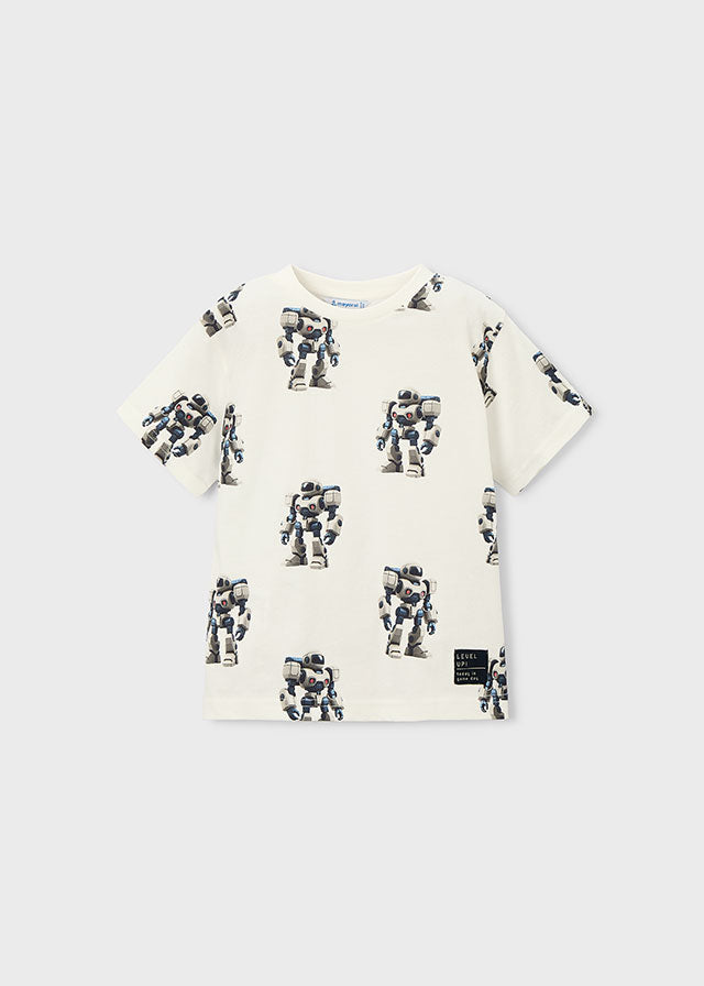 Camiseta Estampada I´ Robot - Minibhu