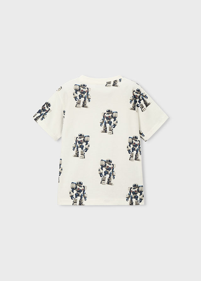 Camiseta Estampada I´ Robot - Minibhu