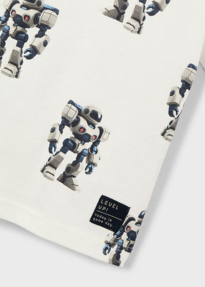 Camiseta Estampada I´ Robot - Minibhu