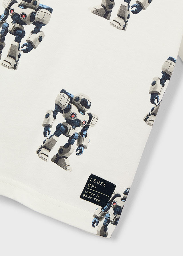 Camiseta Estampada I´ Robot - Minibhu