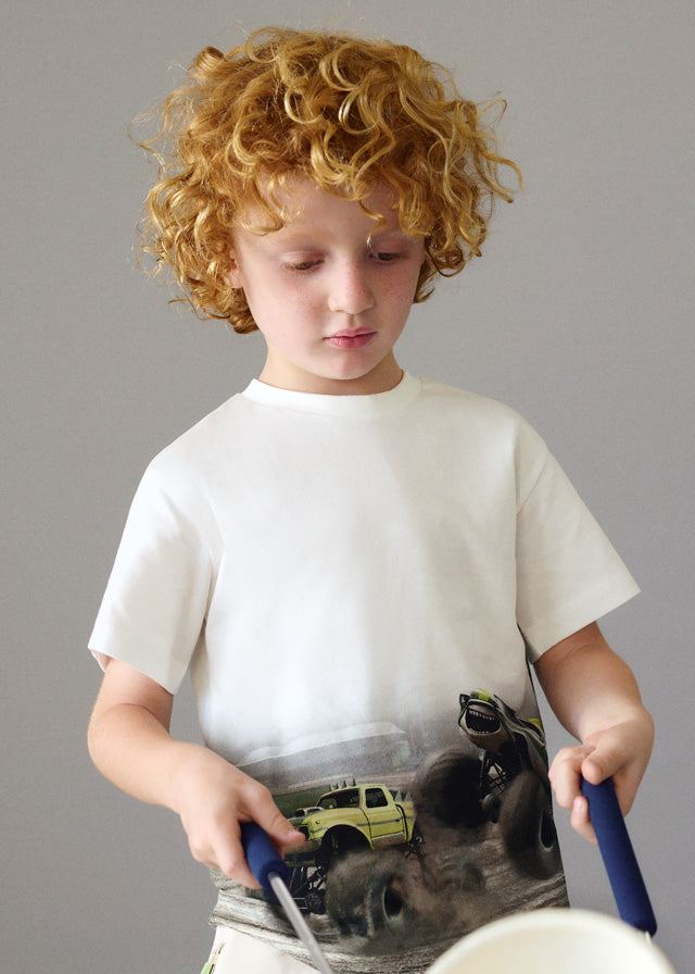 Camiseta Coches Monster Trucks