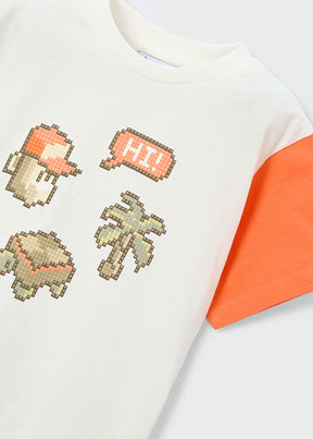 Camiseta Combinada Miami Vibes - Minibhu
