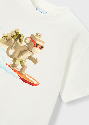 Camiseta Mono Surf Miami Vibes - Minibhu