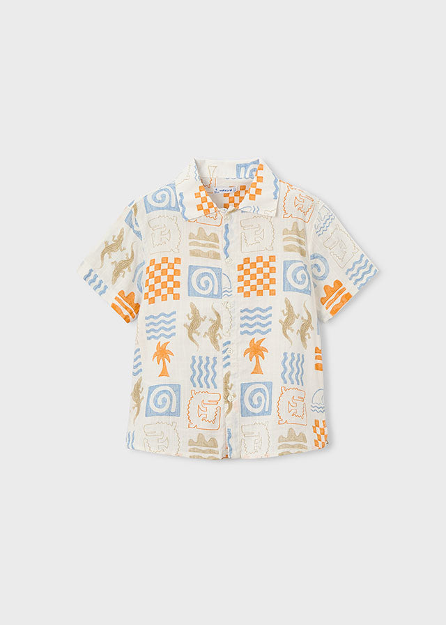 Camisa Estampada Miami Vibes