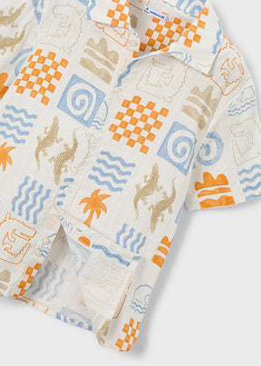 Camisa Estampada Miami Vibes