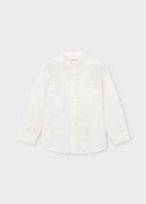 Camisa Cuello Mao Ceremonia