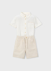 Conjunto Bermuda Lino Luca - Minibhu
