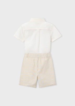 Conjunto Bermuda Lino Luca - Minibhu
