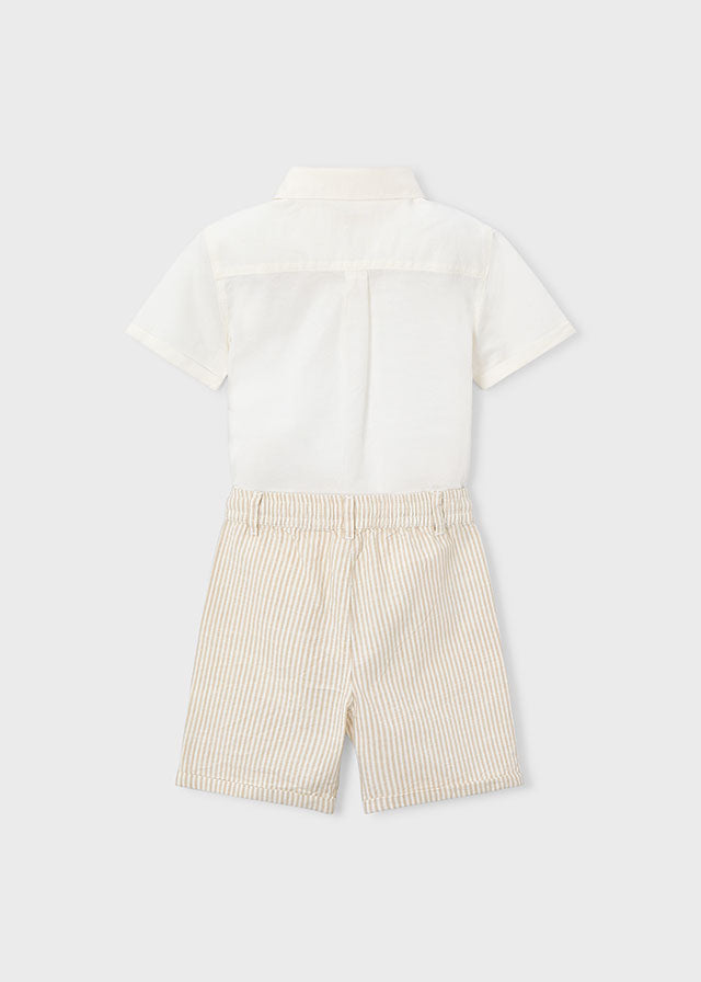 Conjunto Bermuda Lino Luca - Minibhu