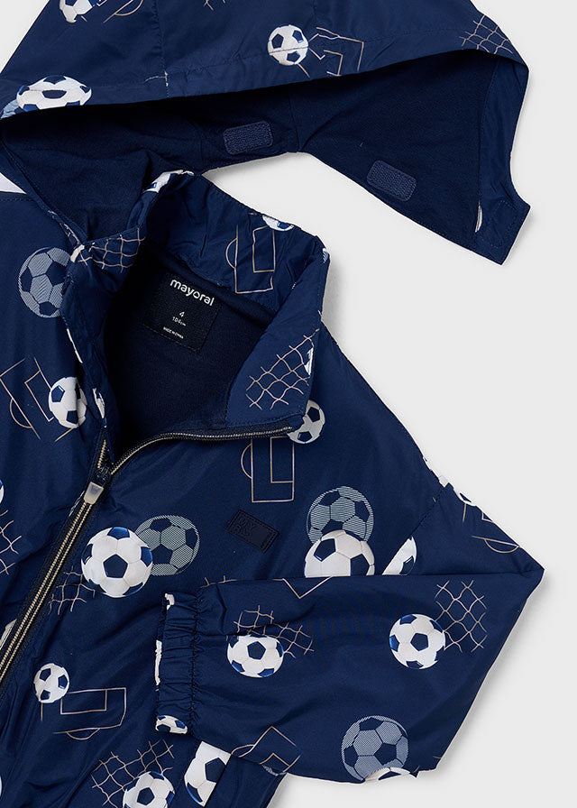 Cortavientos Estampado Mundial - Minibhu
