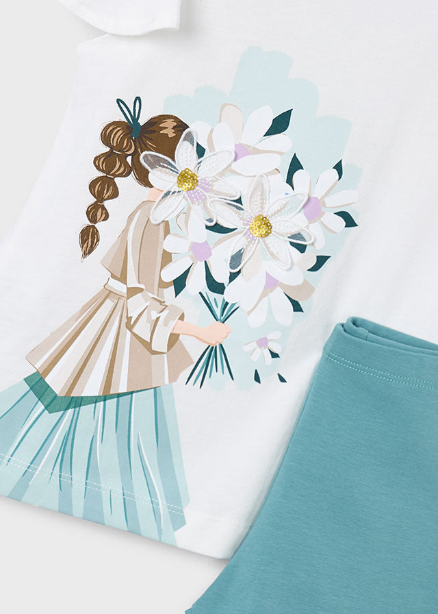 Conjunto Leggings Daisy Lagoon