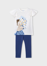 Conjunto Leggings Indigo - Minibhu