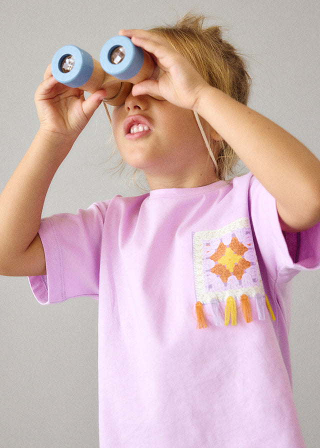 Conjunto Leggings Estampado Happy Lilac