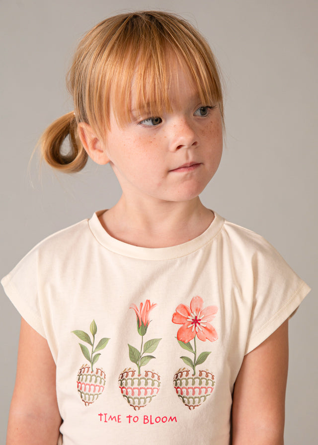 Conjunto Leggings Flare Peach Nature - Minibhu
