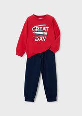 Conjunto Chandall Pullover I´ Robot - Minibhu
