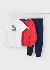 Conjunto Chandal 3 Piezas Pullover I´ Robot - Minibhu