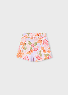 Falda Pantalón Estampada Flora - Minibhu