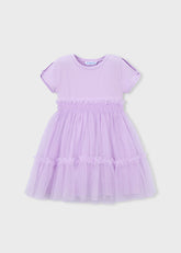 Vestido Combinado Happy Lilac