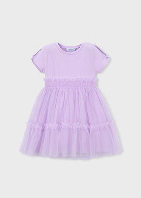 Vestido Combinado Happy Lilac