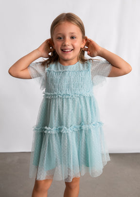 Vestido Plumeti Daisy Lagoon - Minibhu