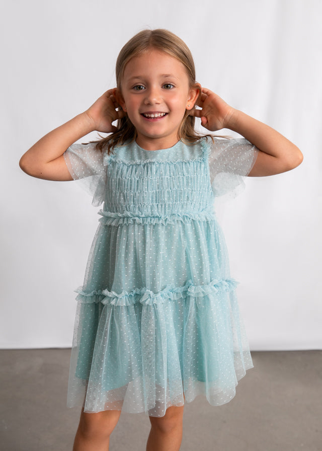 Vestido Plumeti Daisy Lagoon - Minibhu