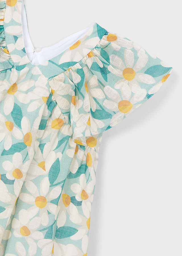 Vestido Estampado Daisy Lagoon