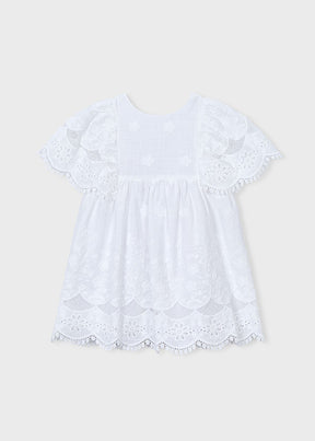 Vestido Bordado Indigo - Minibhu