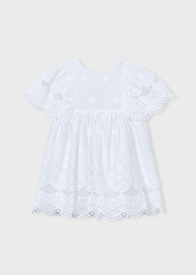 Vestido Bordado Indigo - Minibhu