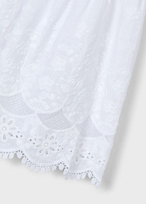 Vestido Bordado Indigo - Minibhu