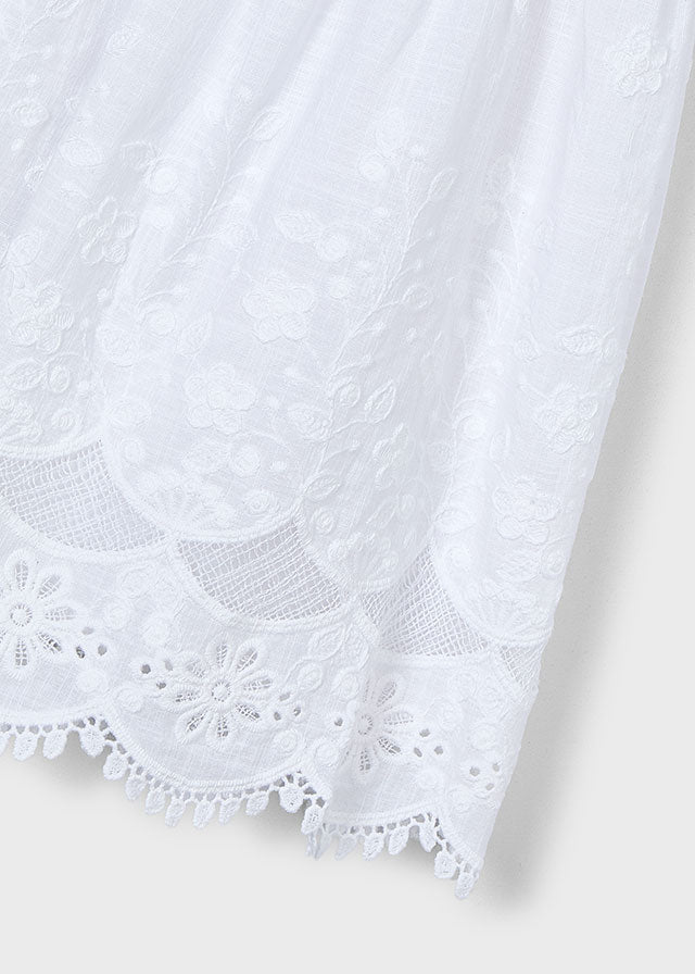 Vestido Bordado Indigo - Minibhu