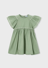 Vestido Bordado Peach Nature - Minibhu