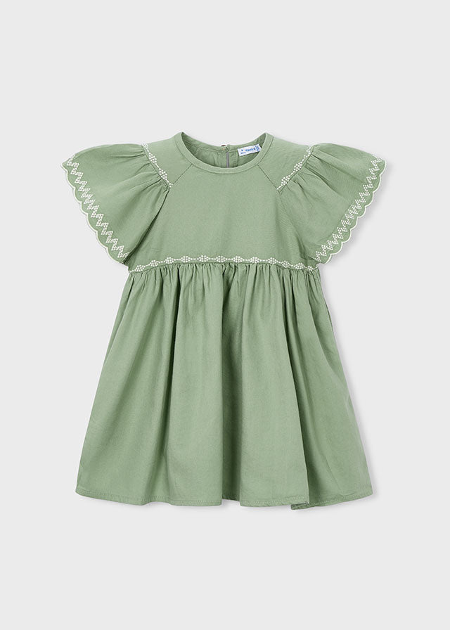 Vestido Bordado Peach Nature