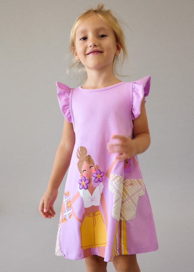 Vestido Punto Happy Lilac
